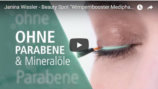 Video Wimpernbootser Medipharma ohne Parabene